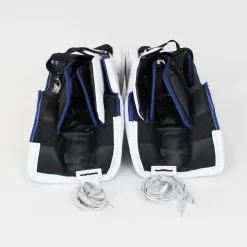 Bauer Supreme S29 Intermediate Goalie Leg Pads - Demo -Sports - Hockey bauer leg pads demo bauer supreme s29 intermediate goalie leg pads demo white blue l 32 15202048442434