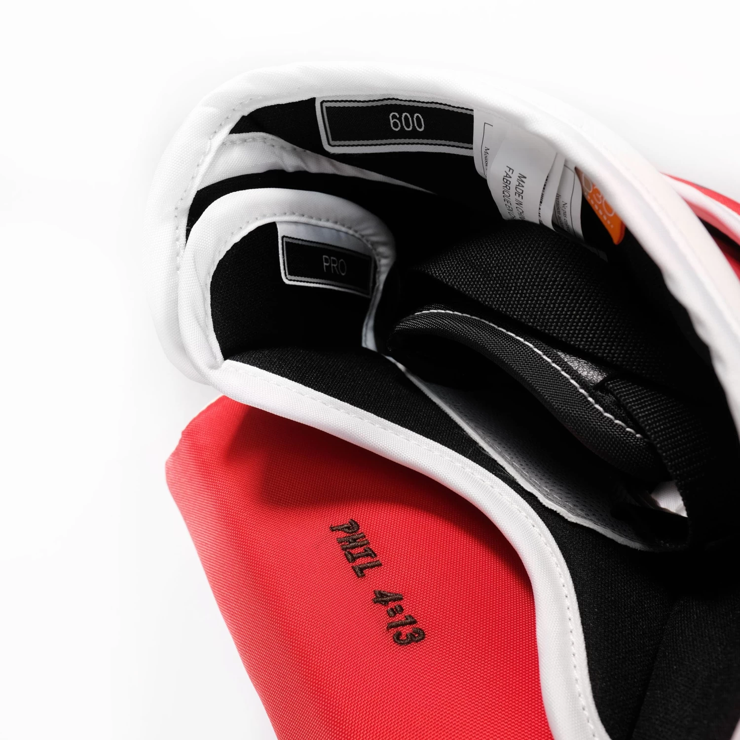 CCM Extreme Flex 4 Pro Stock Senior Goalie Catcher & Blocker Set - Grant Adams 4 CCM Extreme Flex 4 Pro Stock Senior Goalie Catcher & Blocker Set - Grant Adams - Image 4