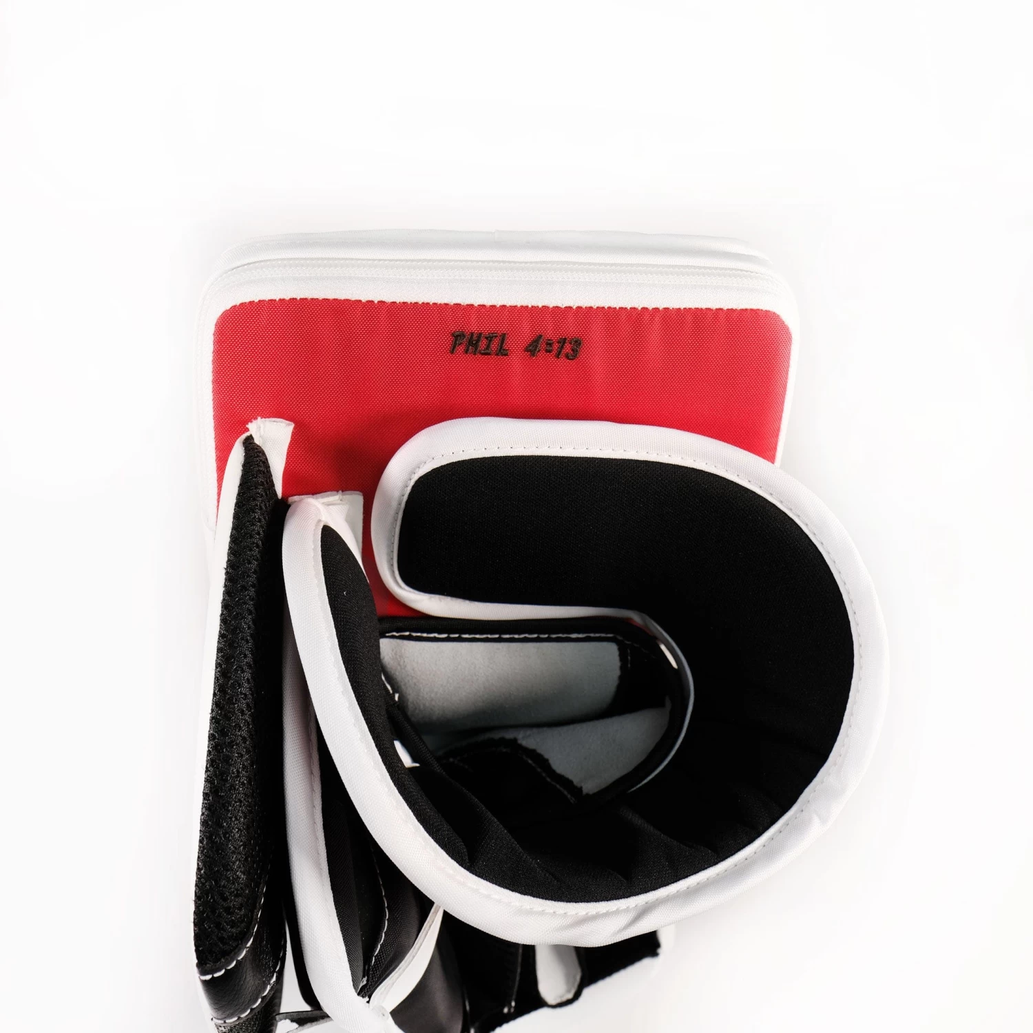 CCM Extreme Flex 4 Pro Stock Senior Goalie Catcher & Blocker Set - Grant Adams 6 CCM Extreme Flex 4 Pro Stock Senior Goalie Catcher & Blocker Set - Grant Adams - Image 6