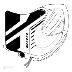 CCM Axis A1.5 Junior Goalie Catcher -Sports - Hockey ccm catchers ccm axis a1 5 junior goalie catcher white white black black regular 28743511801922