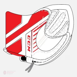 CCM Axis A1.9 Intermediate Goalie Catcher -Sports - Hockey ccm catchers ccm axis a1 9 intermediate goalie catcher detroit red wings regular 14023704641602
