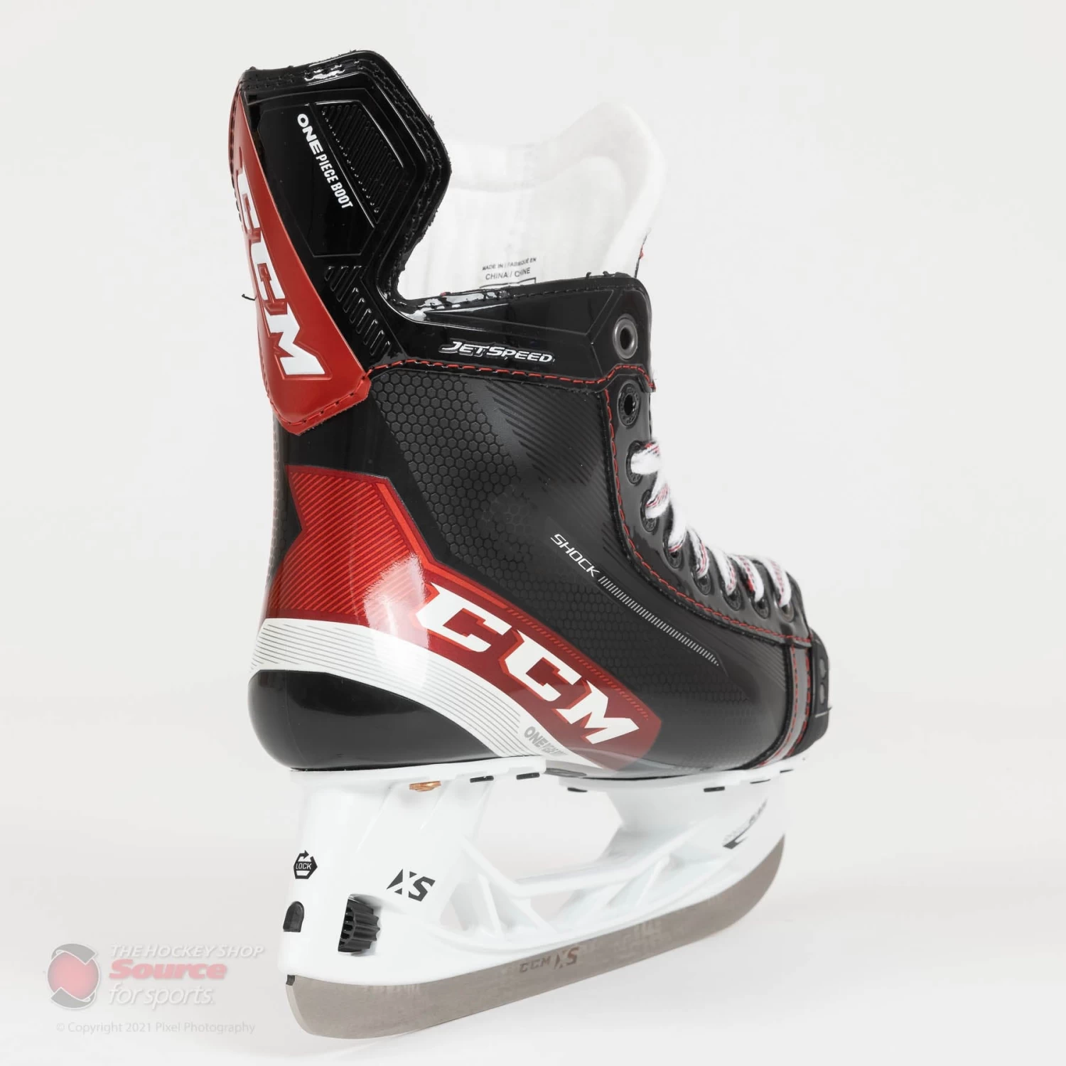 CCM Jetspeed Shock Intermediate Hockey Skates (2021) 4 CCM Jetspeed Shock Intermediate Hockey Skates (2021) - Image 4