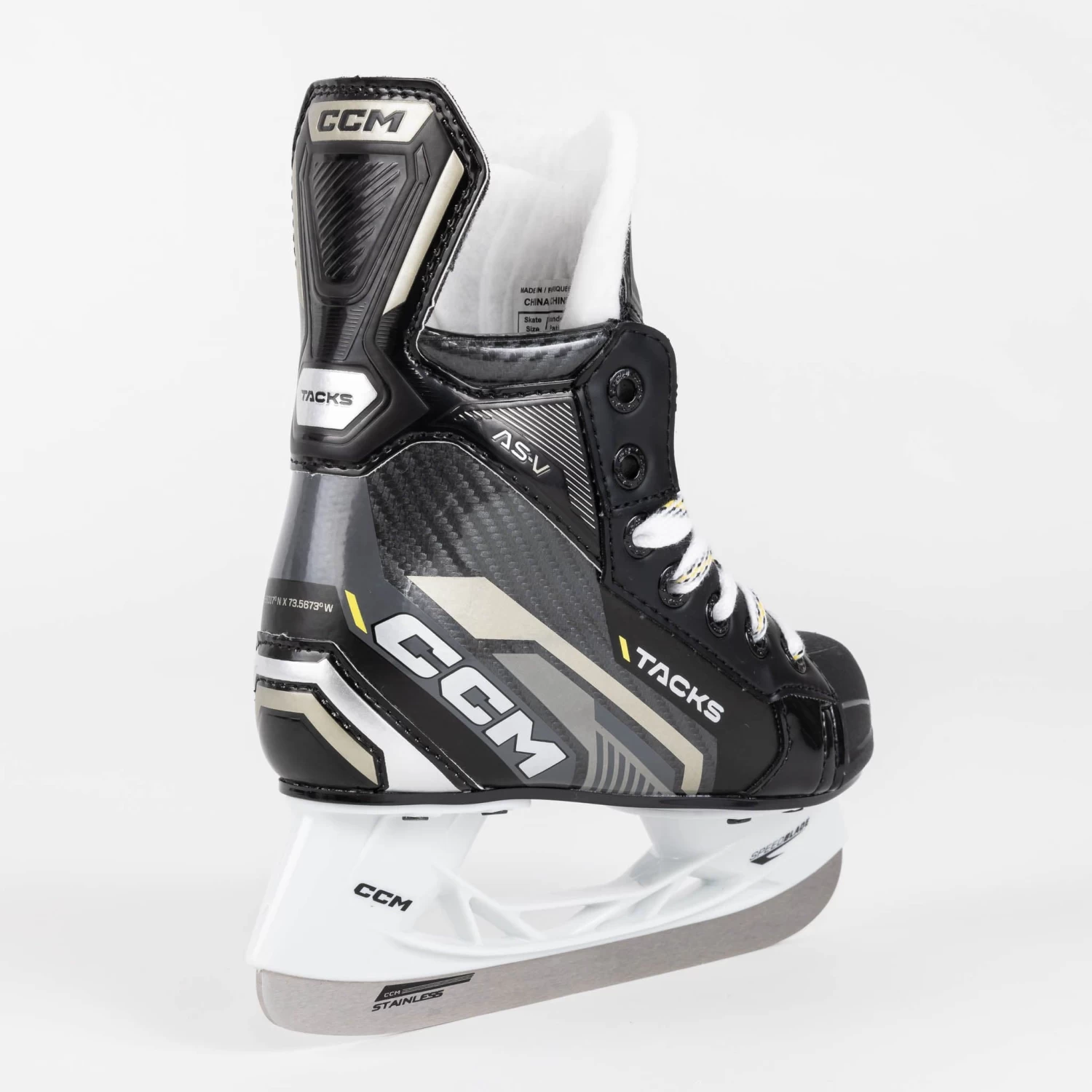 CCM Tacks AS-V Youth Hockey Skates 7 CCM Tacks AS-V Youth Hockey Skates - Image 7