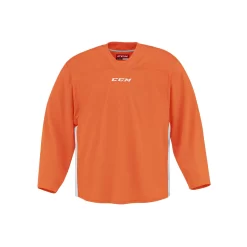CCM 6000 Intermediate Goalie Practice Jersey -Sports - Hockey ccm practice jerseys ccm 6000 intermediate goalie practice jersey orange white goal cut 28759070277698