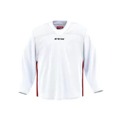 CCM 6000 Intermediate Goalie Practice Jersey -Sports - Hockey ccm practice jerseys ccm 6000 intermediate goalie practice jersey white red goal cut 28759071850562