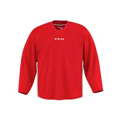 CCM 6000 Senior Goalie Practice Jersey -Sports - Hockey ccm practice jerseys ccm 6000 senior goalie practice jersey red white goal cut 28744293613634