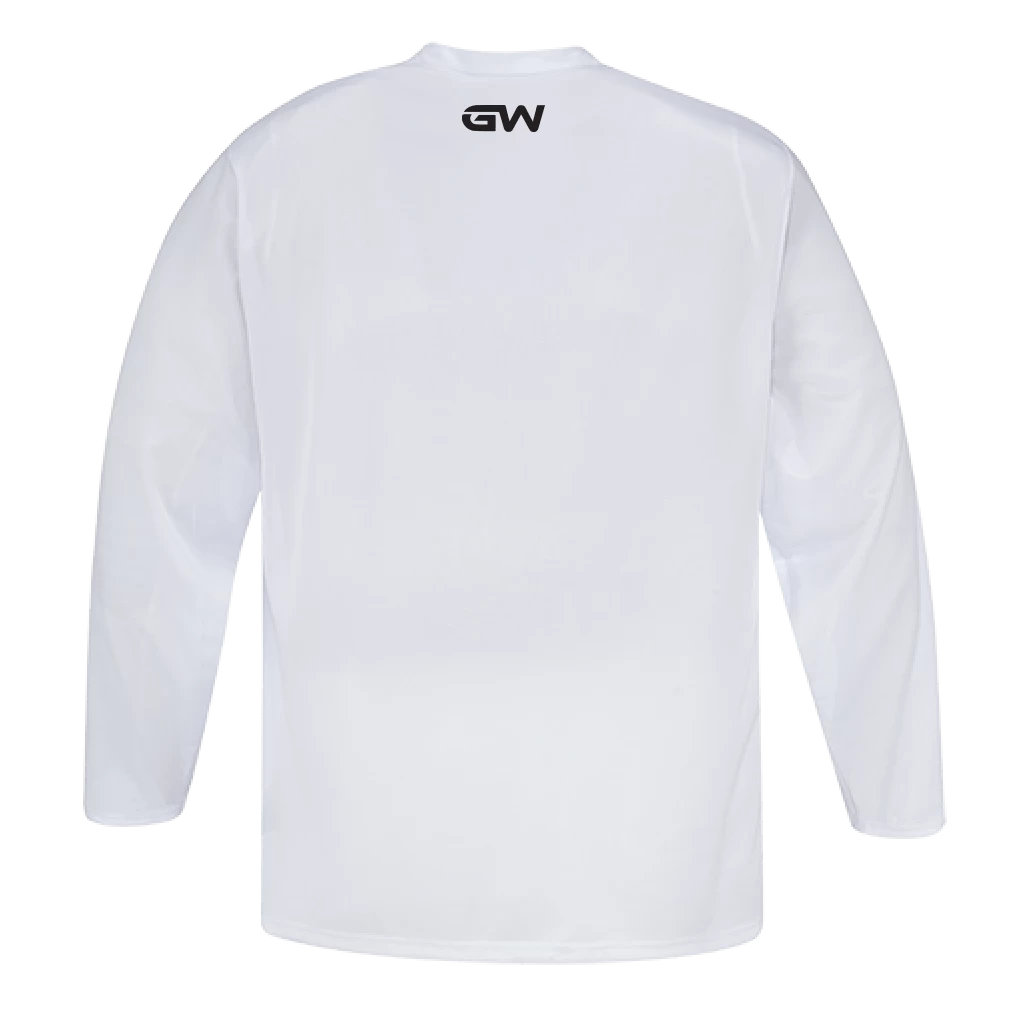 GameWear GW5500 ProLite Series Junior Hockey Practice Jersey - White 2 GameWear GW5500 ProLite Series Junior Hockey Practice Jersey - White - Image 2
