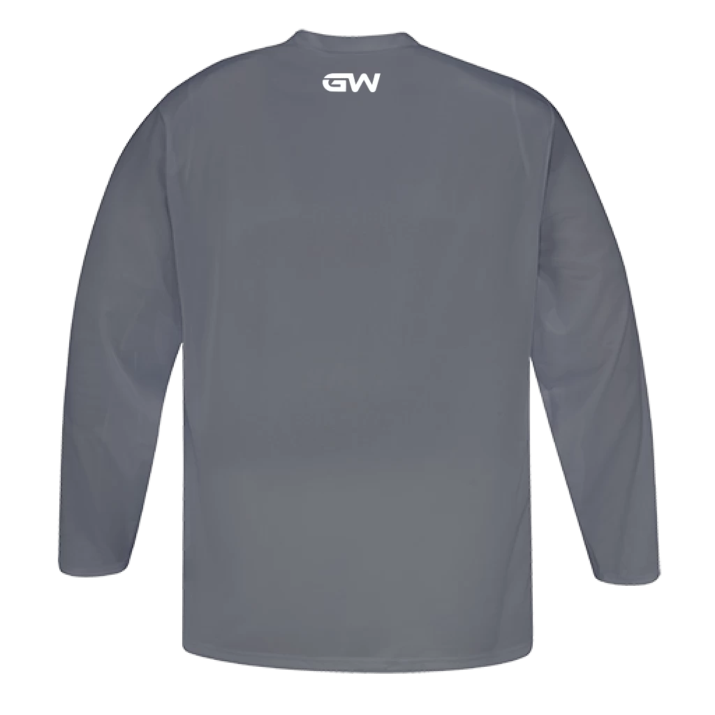 GameWear GW5500 ProLite Series Senior Hockey Practice Jersey - Grey 2 GameWear GW5500 ProLite Series Senior Hockey Practice Jersey - Grey - Image 2