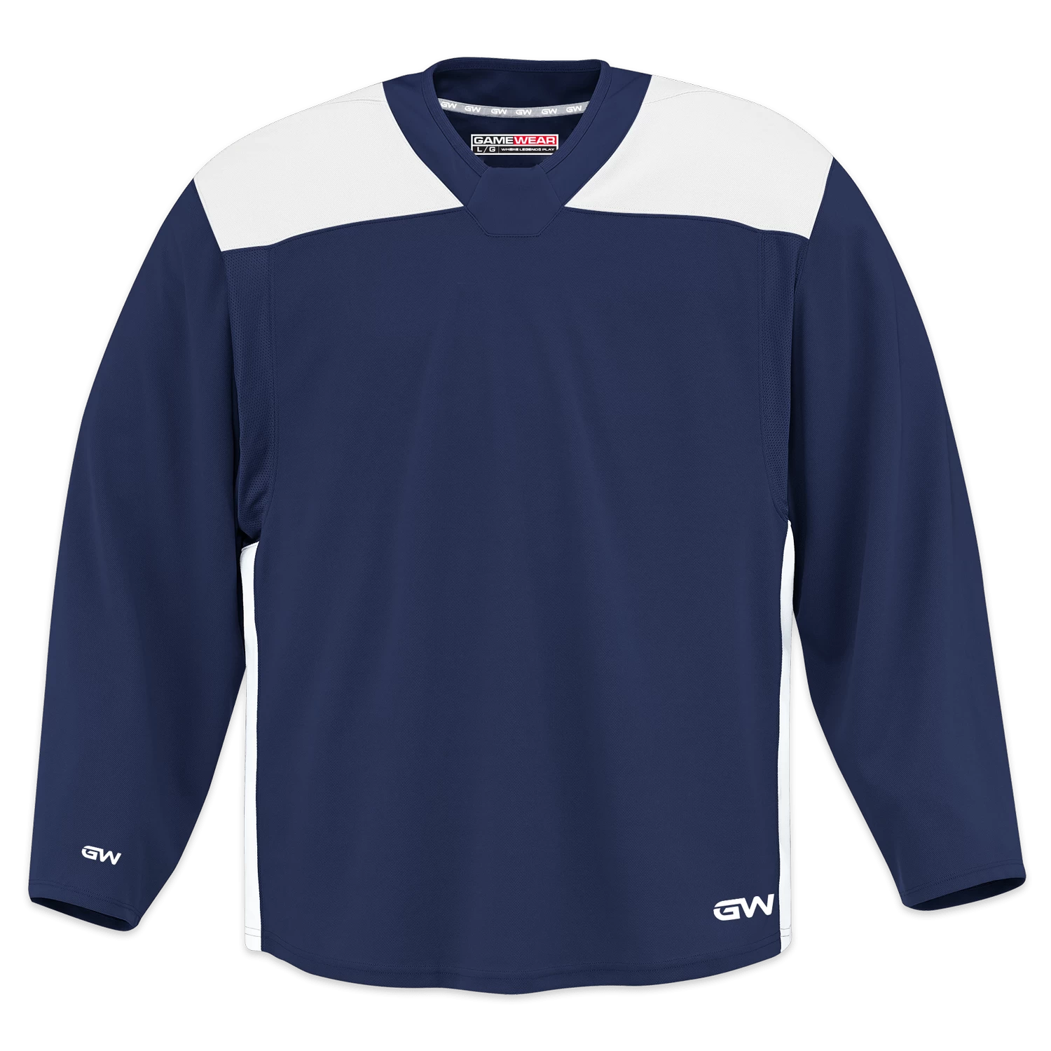 GameWear GW6500 ProLite Series Junior Hockey Practice Jersey - Royal / White 1 GameWear GW6500 ProLite Series Junior Hockey Practice Jersey - Royal / White