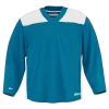 GameWear GW6500 ProLite Series Junior Hockey Practice Jersey - Turquoise / White