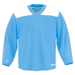 GameWear GW6500 ProLite Series Senior Hockey Practice Jersey - Turquoise / White