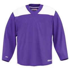 GameWear GW6500 ProLite Series Senior Hockey Practice Jersey - Violet / White