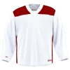 GameWear GW6500 ProLite Series Senior Hockey Practice Jersey - White / Red