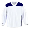 GameWear GW6500 ProLite Series Senior Hockey Practice Jersey - White / Royal