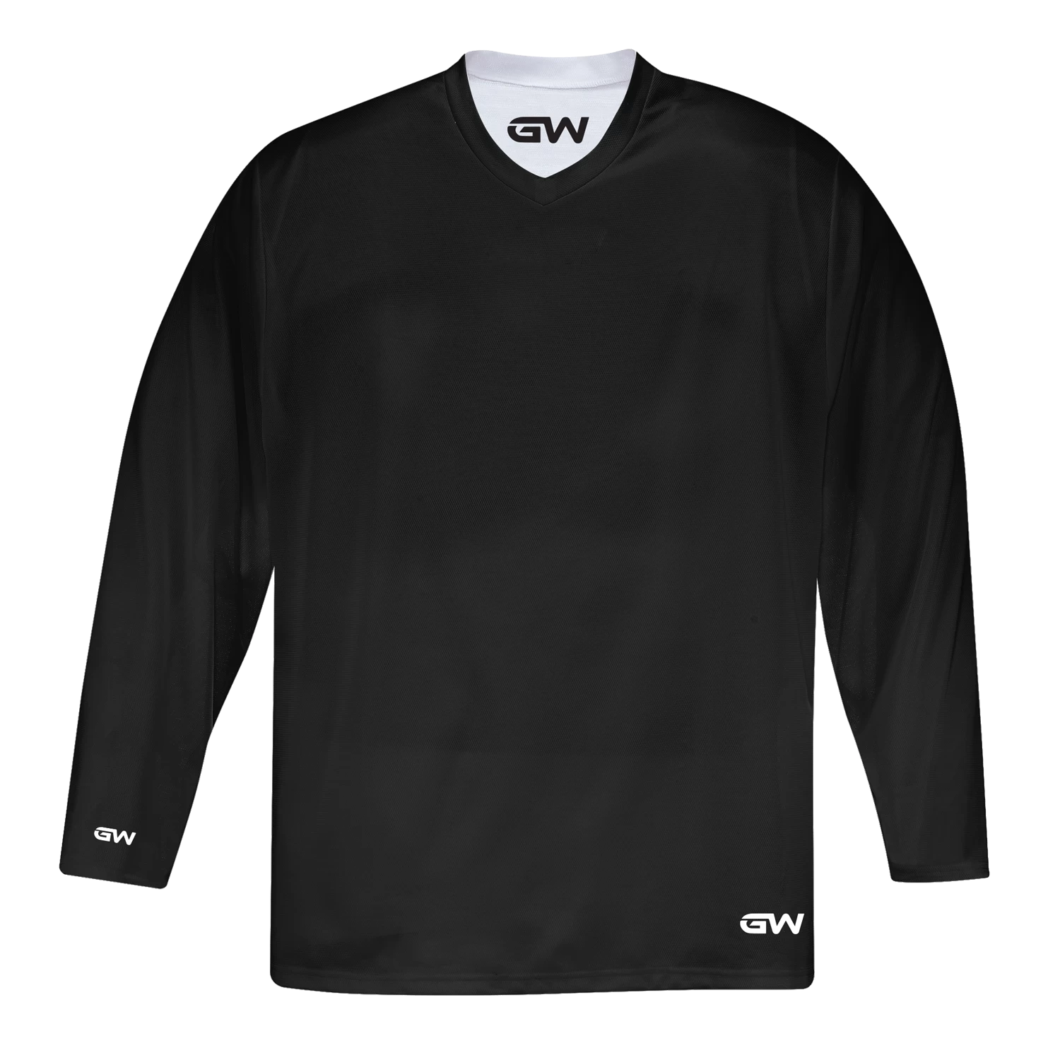 GameWear GW7500 ProLite Series Reversible Junior Hockey Practice Jersey - Black / White 1 GameWear GW7500 ProLite Series Reversible Junior Hockey Practice Jersey - Black / White