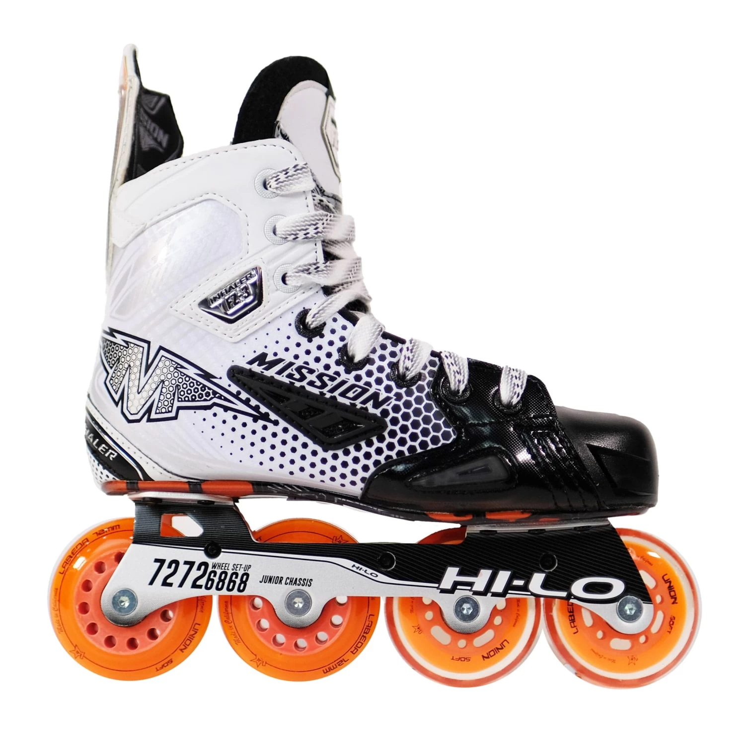 Mission Inhaler FZ-3 Junior Roller Hockey Skates 1 Mission Inhaler FZ-3 Junior Roller Hockey Skates