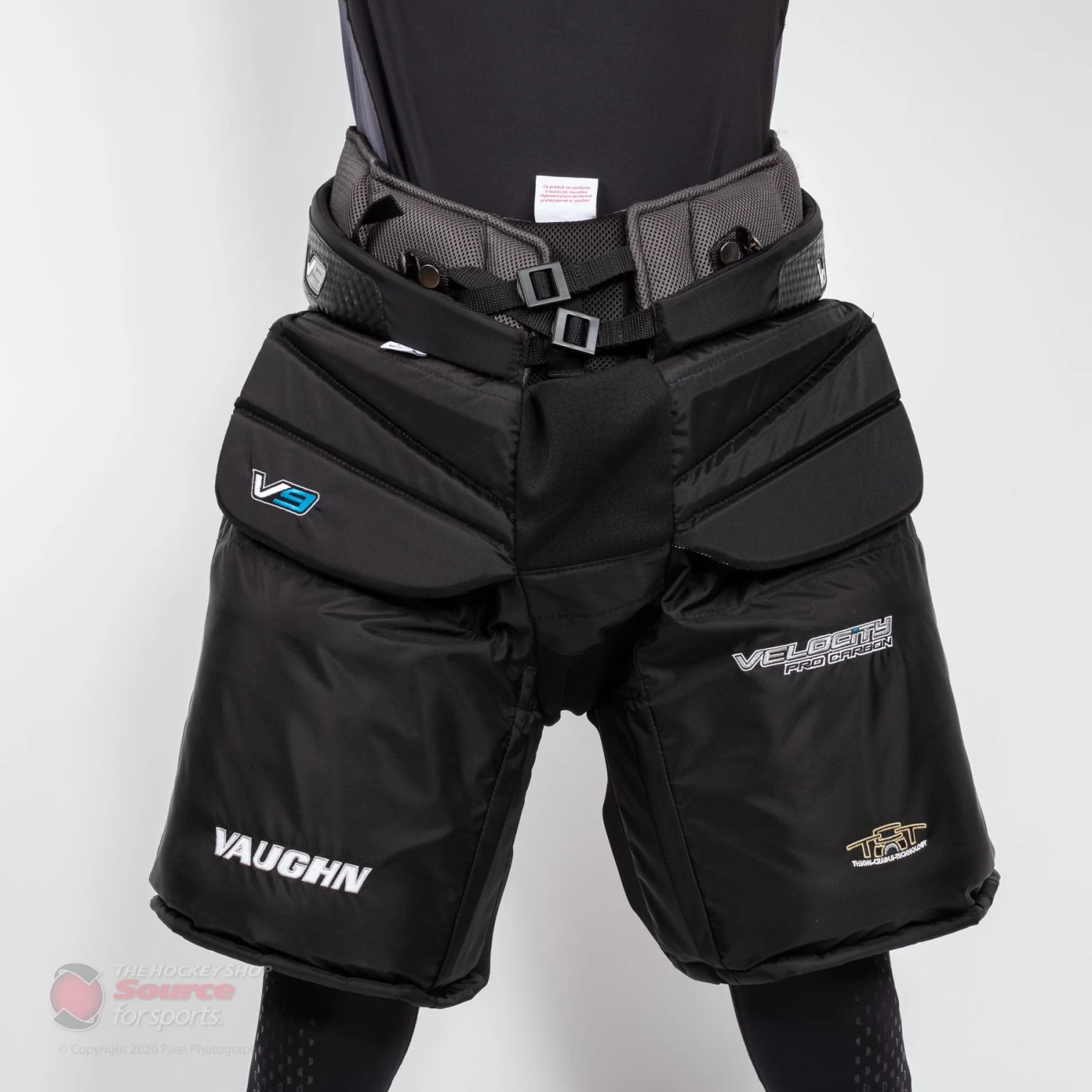 Vaughn Velocity V9 Pro Carbon Senior Goalie Pants 2 Vaughn Velocity V9 Pro Carbon Senior Goalie Pants - Image 2