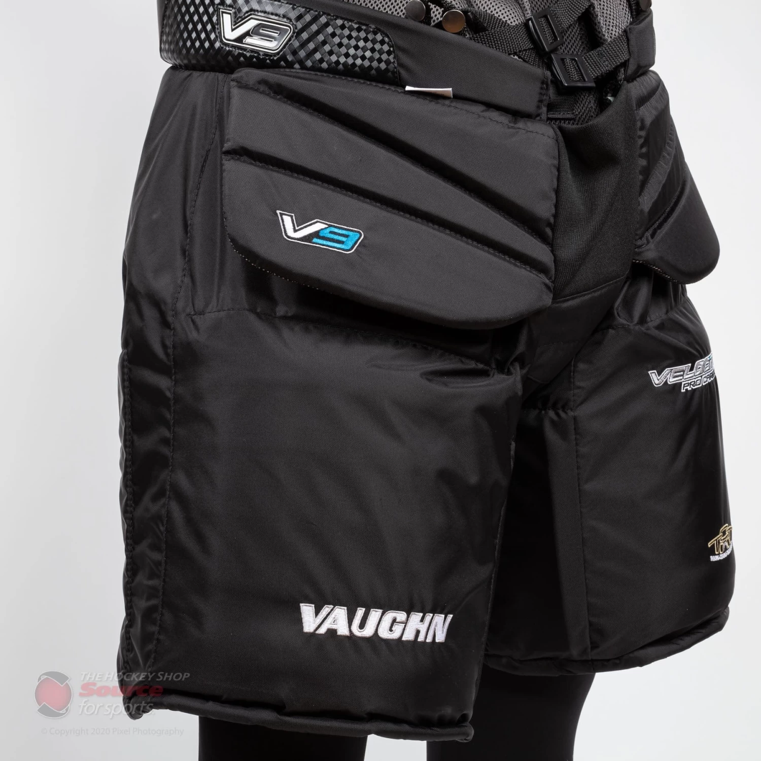 Vaughn Velocity V9 Pro Carbon Senior Goalie Pants 5 Vaughn Velocity V9 Pro Carbon Senior Goalie Pants - Image 5