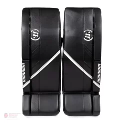 Warrior Ritual G5 Junior Goalie Leg Pads - Source Exclusive -Sports - Hockey warrior leg pads warrior ritual g5 junior goalie leg pads source exclusive black black white 24 1 28744343846978