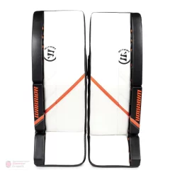 Warrior Ritual G5 Junior Goalie Leg Pads - Source Exclusive -Sports - Hockey warrior leg pads warrior ritual g5 junior goalie leg pads source exclusive white black orange 24 1 28744343879746